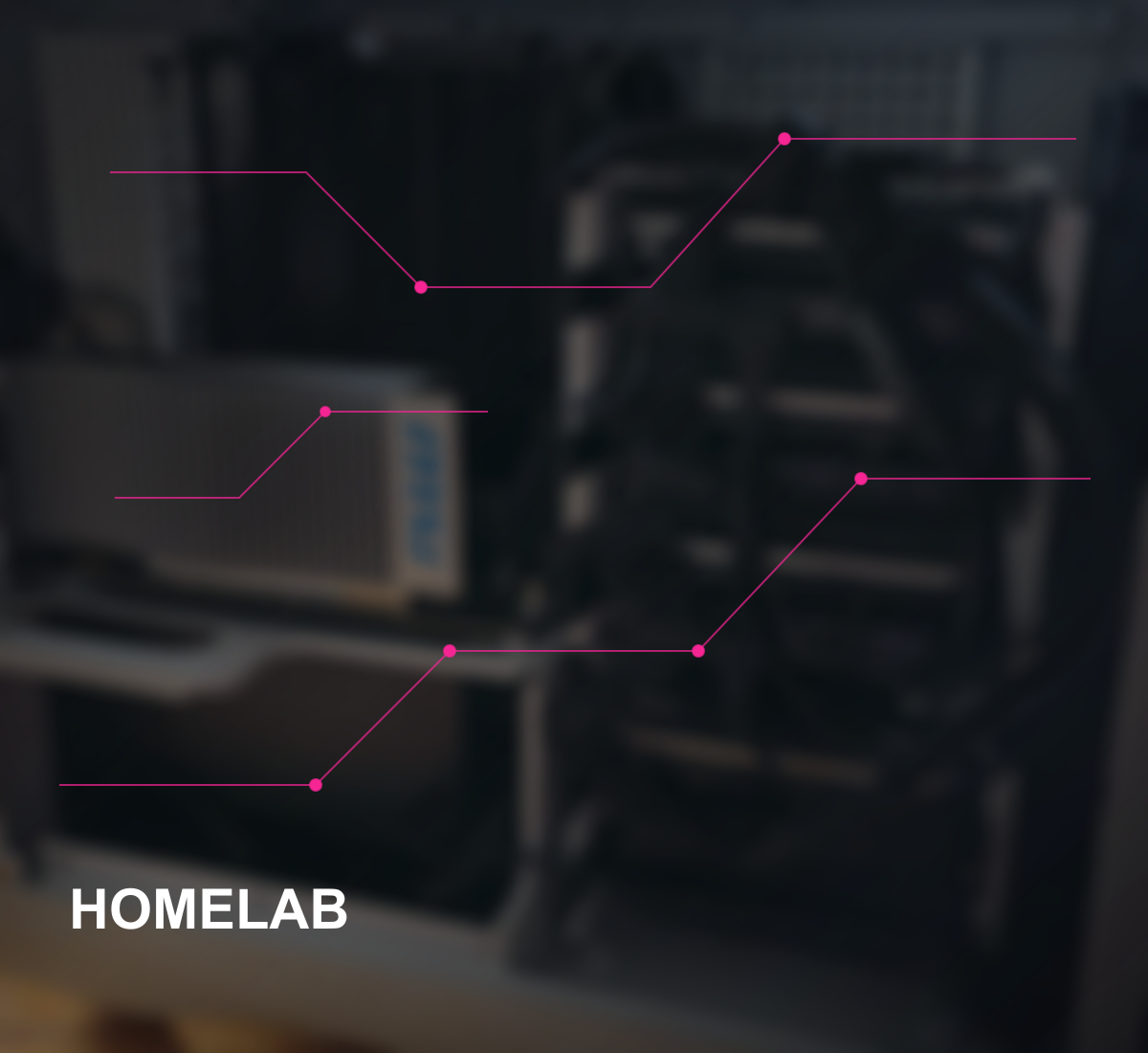 Homelab: Personal self-hosted infrastructure for experimentation, service hosting and automated maintenance.